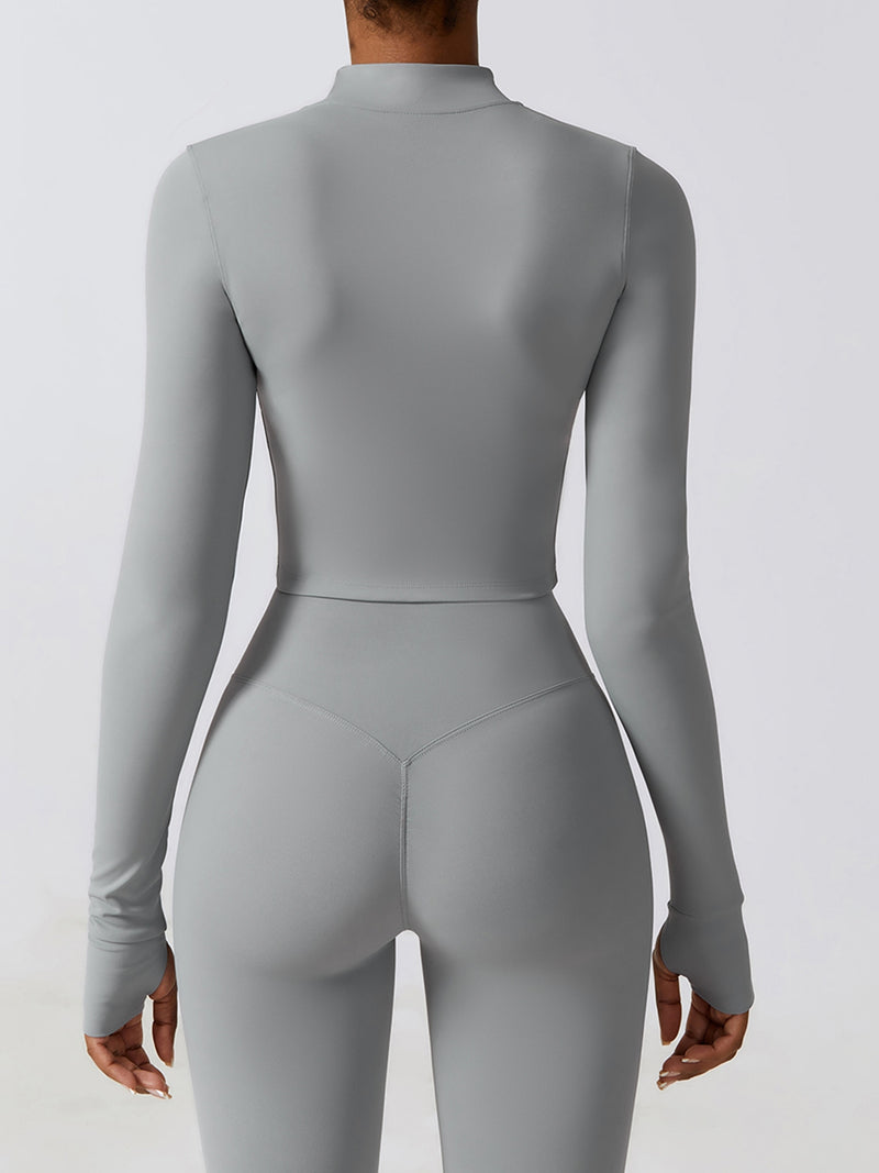 Ship From Overseas  sports top long sleeve  long sleeve sport crop top  flex sports long sleeve crop top  gymshark flex sports long sleeve crop top  womens long sleeve sports top  best leggings yoga  High Waist Butt Lifting Yoga Leggings  Leg-Of-Mutton Sleeve Top and Flare Pants Set  leg of mutton sleeve top  activewear apparel  activeLong Sleeve Sports Top