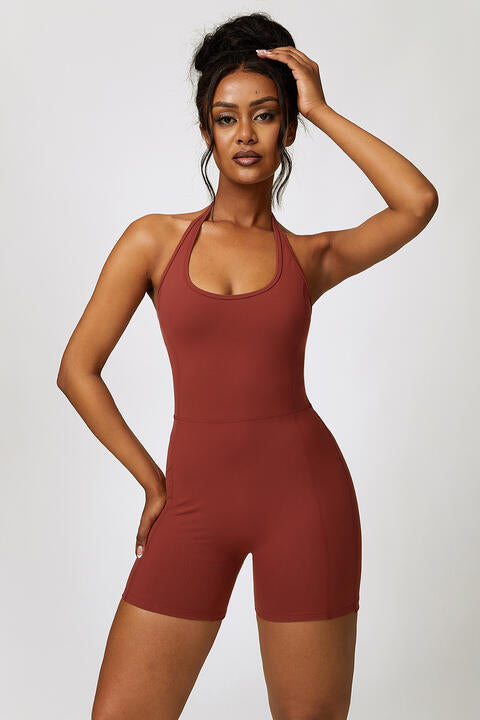 workwear  champion jumpsuits womens  ralph lauren jumpsuit womens  adrianna papell women's one shoulder crepe jumpsuit with bow accent  pitusa campensino jumpsuit  rompers for women near me  Cutout Grecian Neck Twisted Romper  women's nike romper  romper with hood  california romper dress with shorts  womens nike rompers  Halter Neck Sports Romper