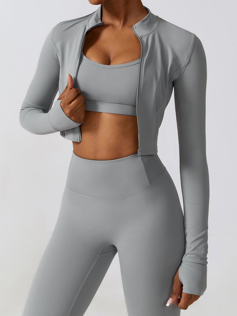 Ship From Overseas  sports top long sleeve  long sleeve sport crop top  flex sports long sleeve crop top  gymshark flex sports long sleeve crop top  womens long sleeve sports top  best leggings yoga  High Waist Butt Lifting Yoga Leggings  Leg-Of-Mutton Sleeve Top and Flare Pants Set  leg of mutton sleeve top  activewear apparel  activeLong Sleeve Sports Top