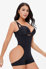 Full Size Cutout Under-Bust Shaping Bodysuit - Queen Energy Boutique